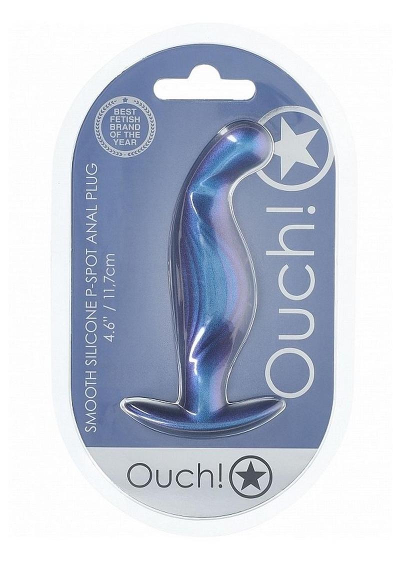 Ouch! Smooth Silicone P-Spot Anal Plug