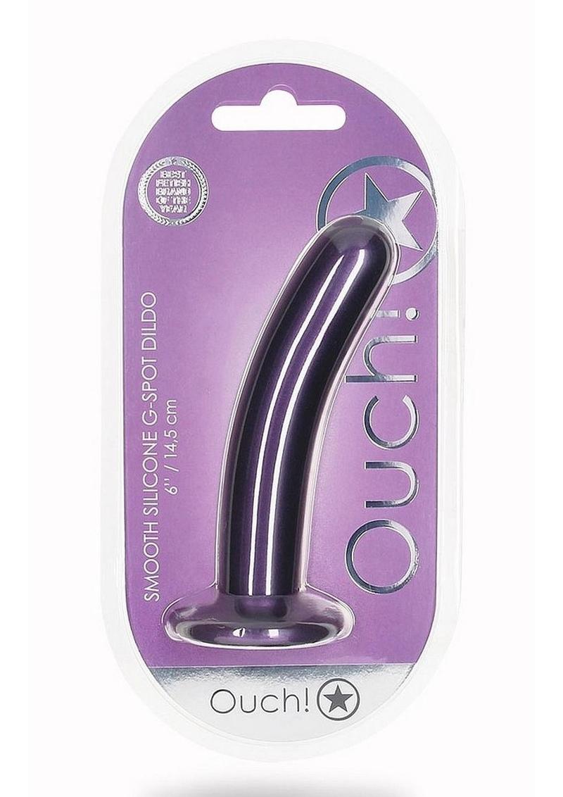 Ouch! Smooth Silicone G-Spot Dildo