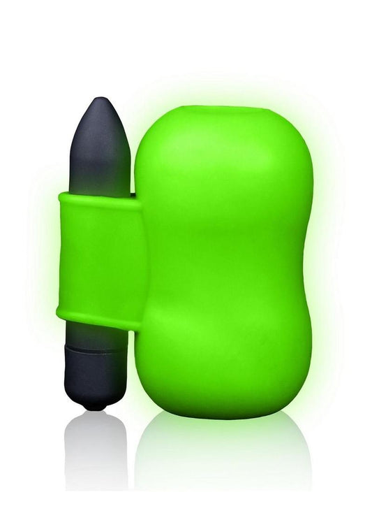 Ouch! Glow in the Dark Vibrating Masturbator Intense Pleasure