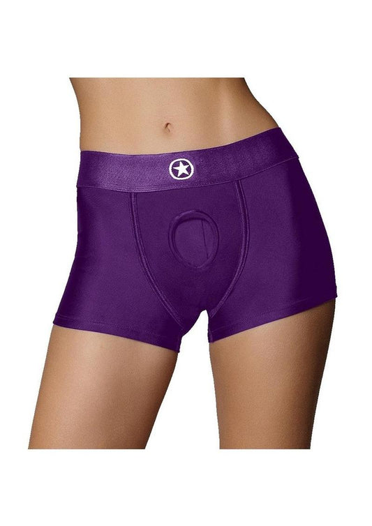 Ouch! Vibrating Strap-On Boxer With Bullet