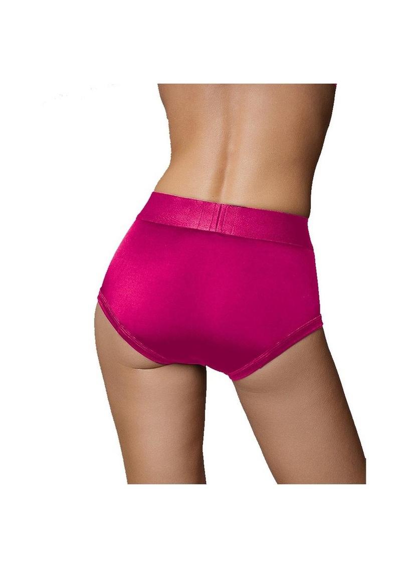 Vibrating Strap-On Brief With Rechargeable Bullet