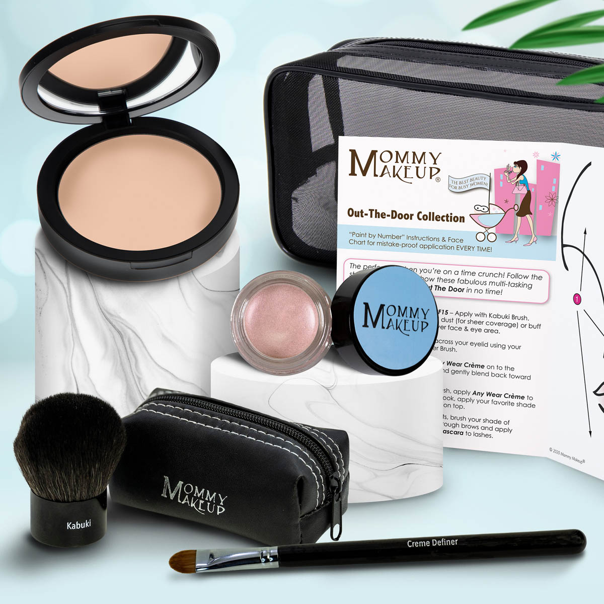 Out The Door Collection | Travel-friendly, Multi-tasking,Talc-free Makeup Set