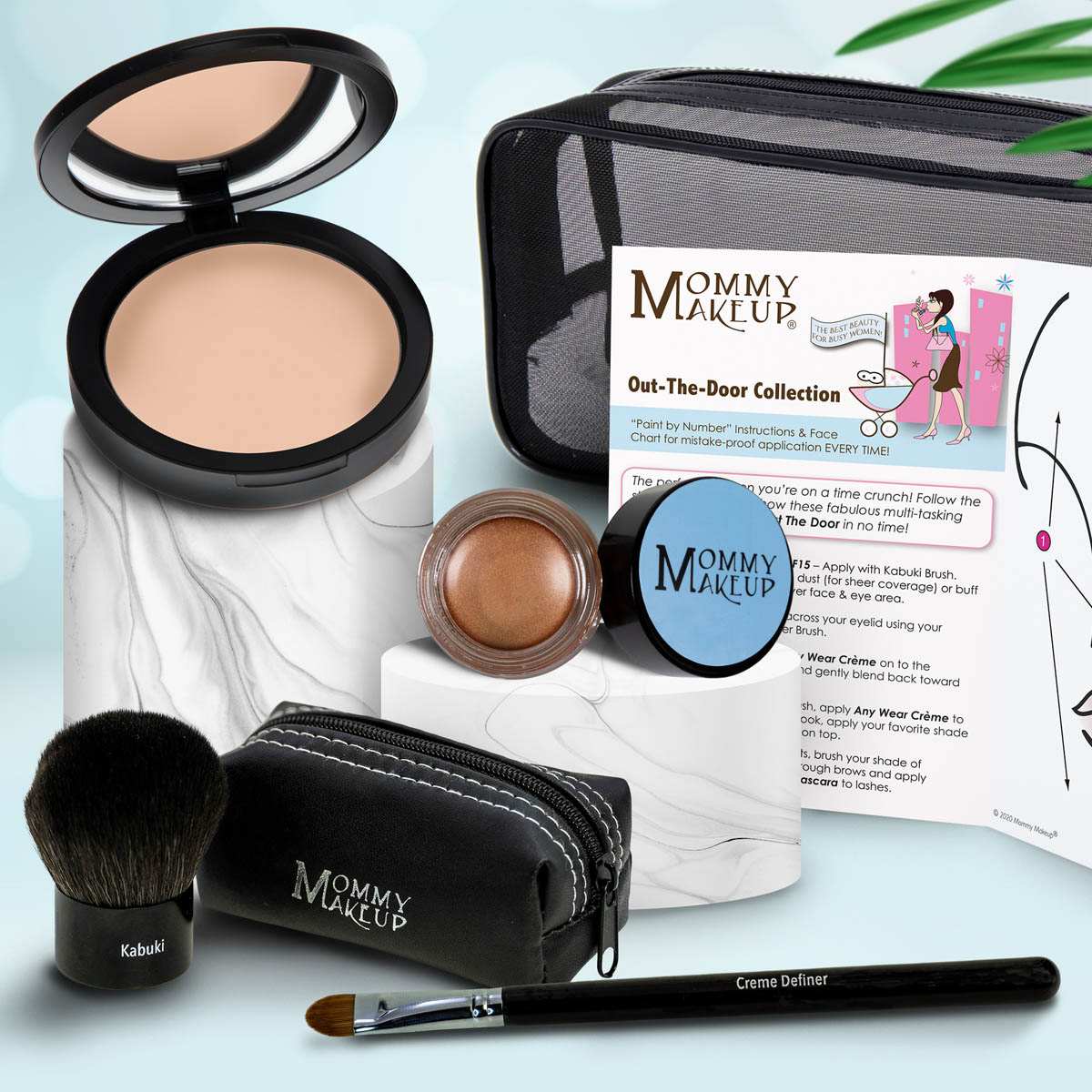 Out The Door Collection | Travel-friendly, Multi-tasking,Talc-free Makeup Set
