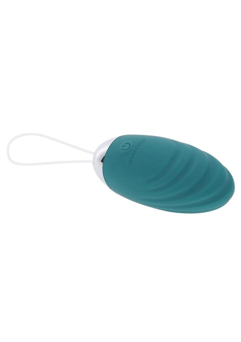 Evolved Oval Office Rechargeable Silicone Egg Vibrator with Remote Control