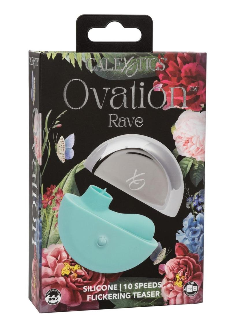 Ovation Rave Silicone Flickering Clitoral Stimulator