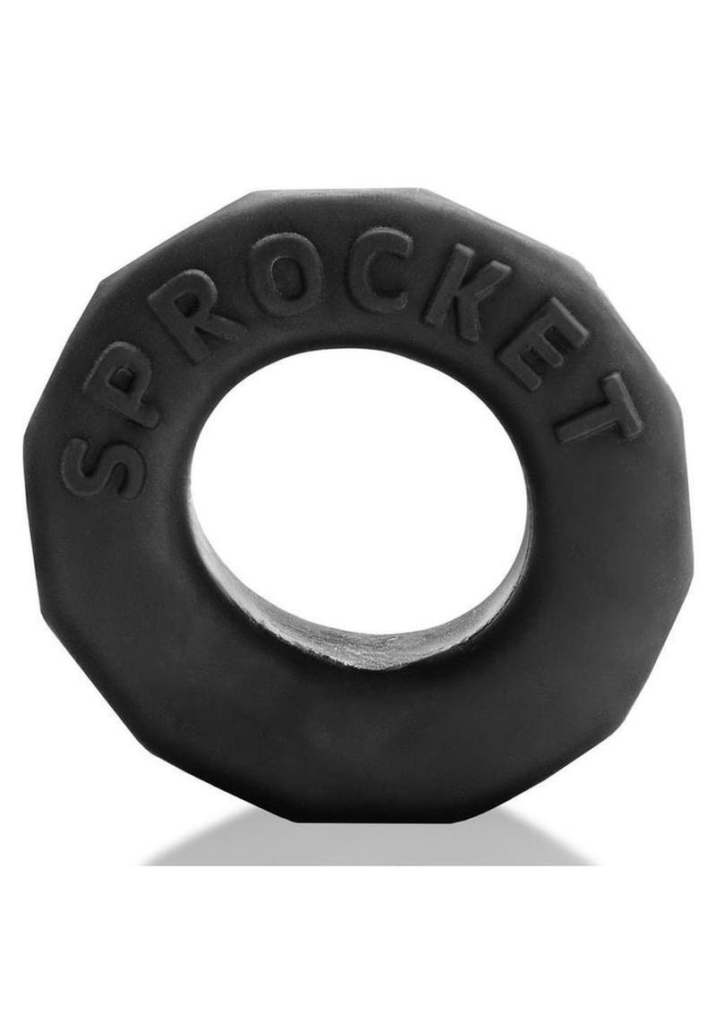 Oxballs SPROCKET Night Edition Cockring Stretchy Velvet Sil-Soft Ring