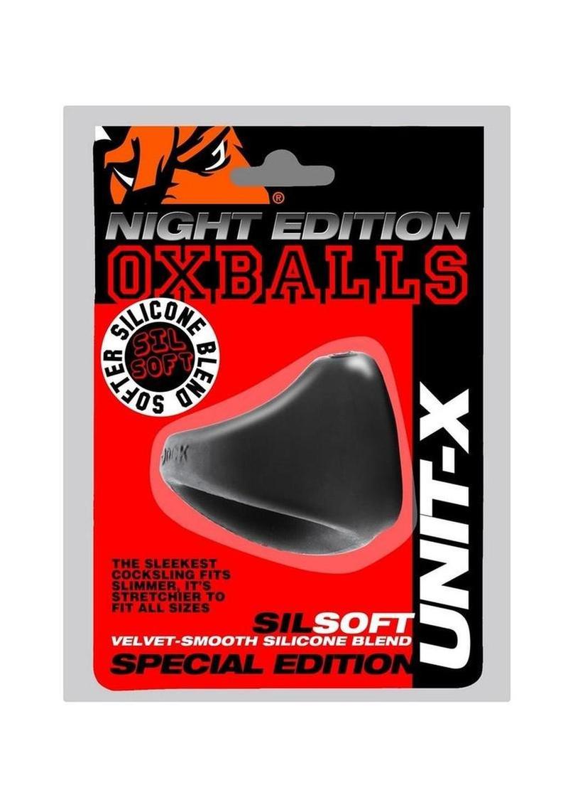 Oxballs Atomic Jock Unit-X Silicone Cock Sling Night Edition Special