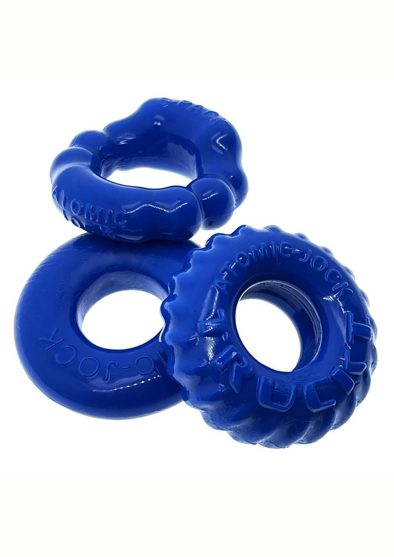 Oxballs BonerMaker 3-Pack Cock Ring Kit For Increased Stamina