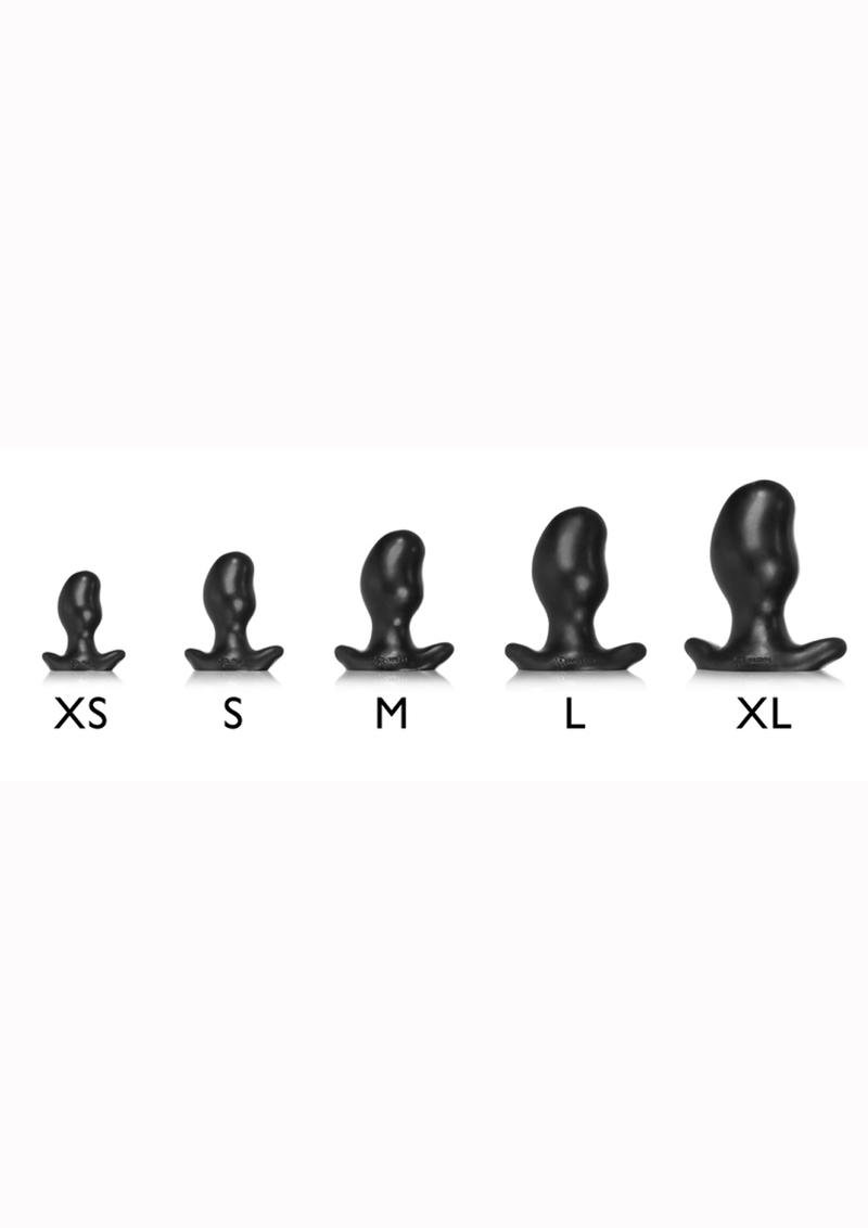 Oxballs Ergo Silicone Butt Plug Set Platinum Swirl