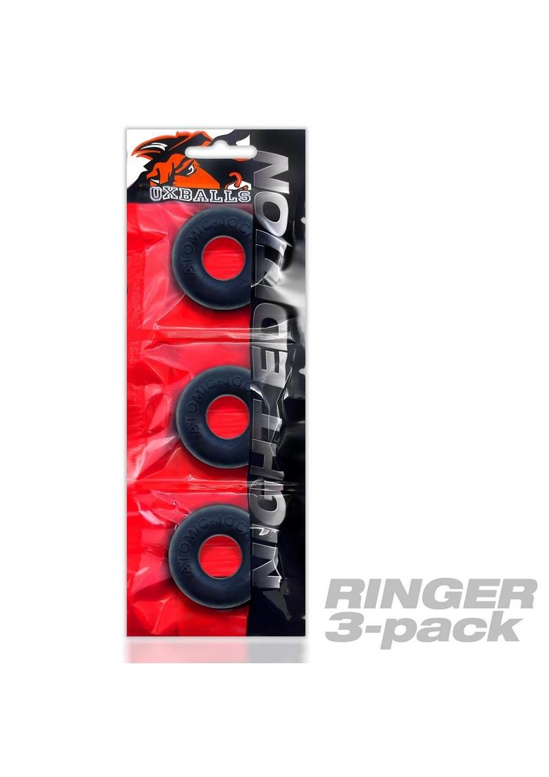 Oxballs Ringer Plus 3-Pack Silicone Cock Ring