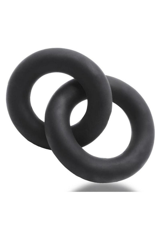Oxballs Shackle Night Edition Silicone Cock And Ball Rings