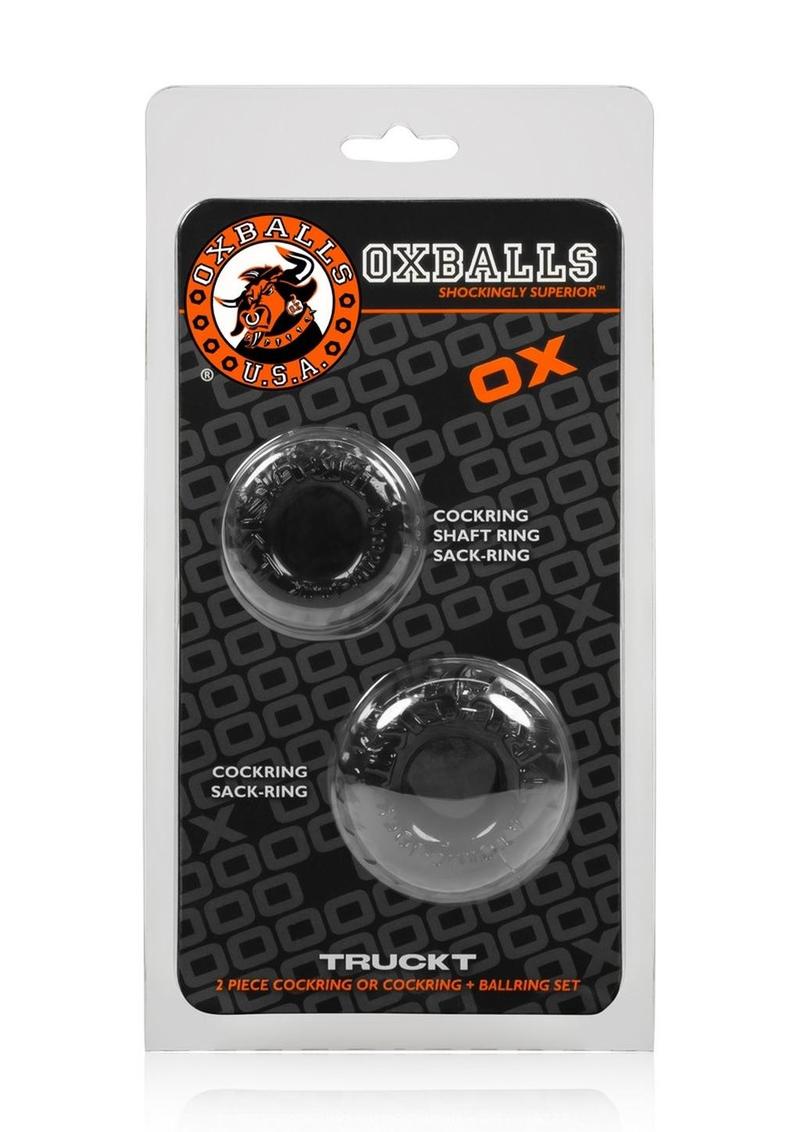 Oxballs Truckt 2-Pack Cock Ring For Enhanced Performance