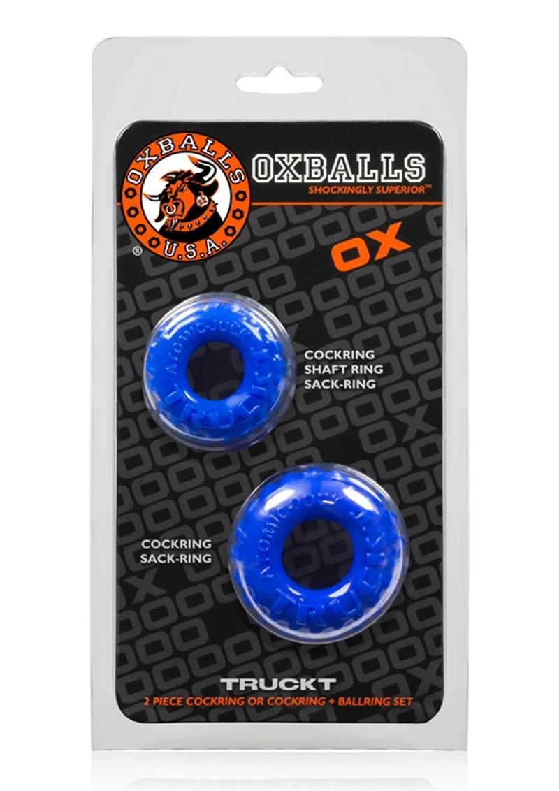 Oxballs TruckT Cock Ring 2-Pack For Enhanced Stamina