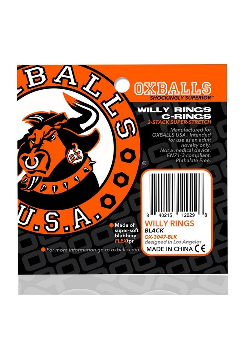 Oxballs Willy Rings 3-Pack Cock Ring
