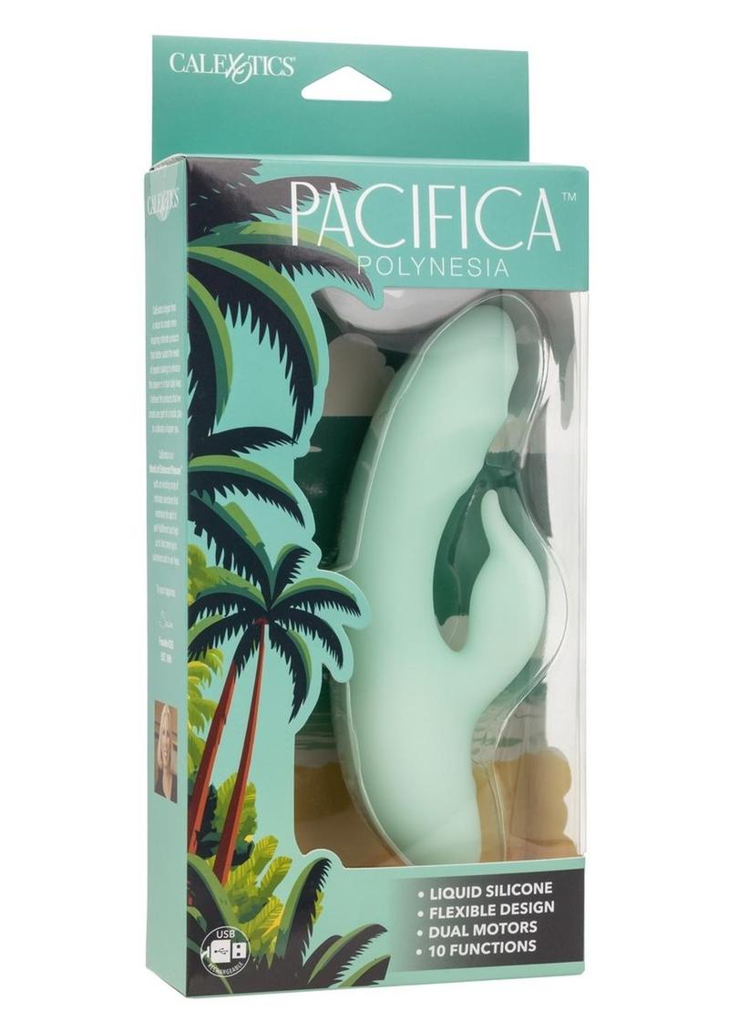 Pacifica Polynesia Rechargeable Silicone Dual Vibrator