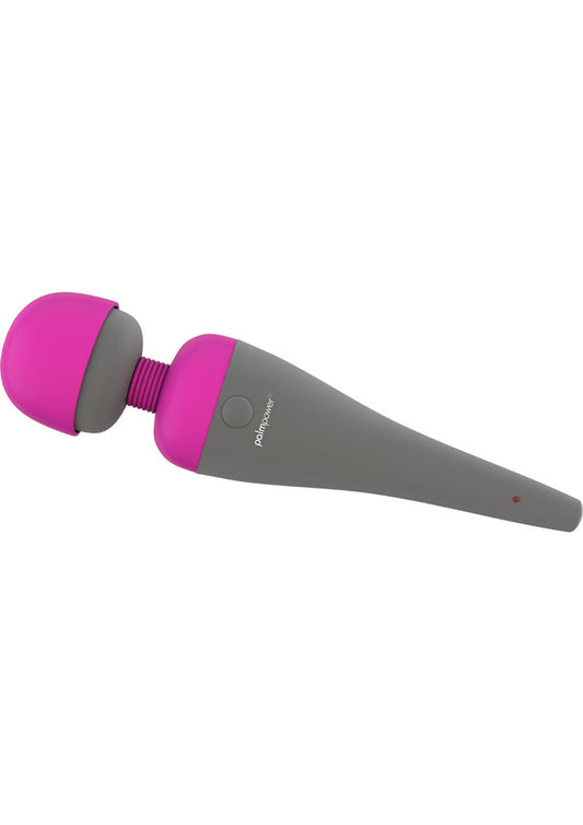 Palmpower Body Silicone Wand Massager With Ergonomic Design