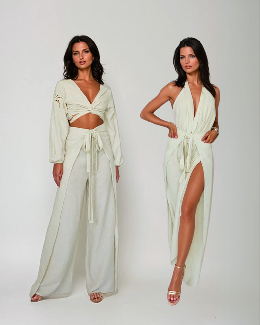 Pant to Jumpsuit - Linen