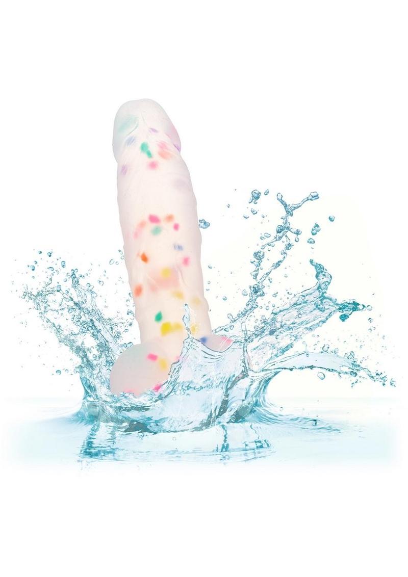 Party Boy Silicone Studs Dong with Suction Cup Insert