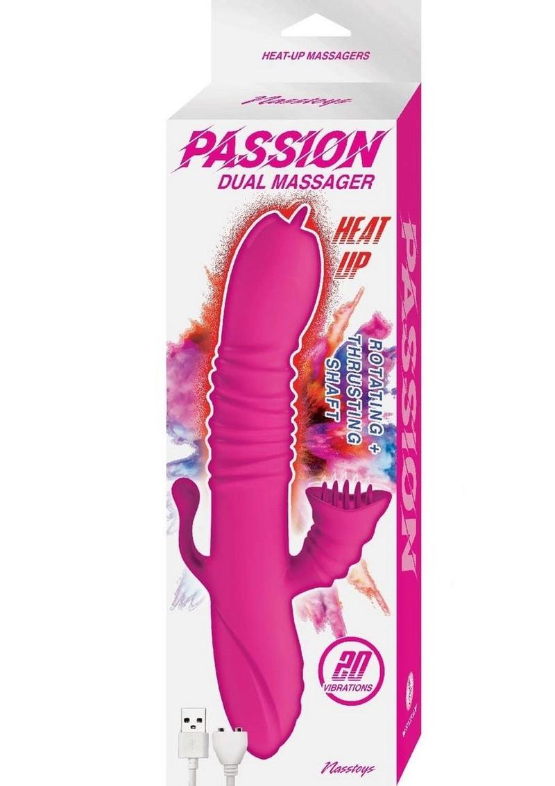 Passion Heated Silicone Dual Ended Bunny Massager