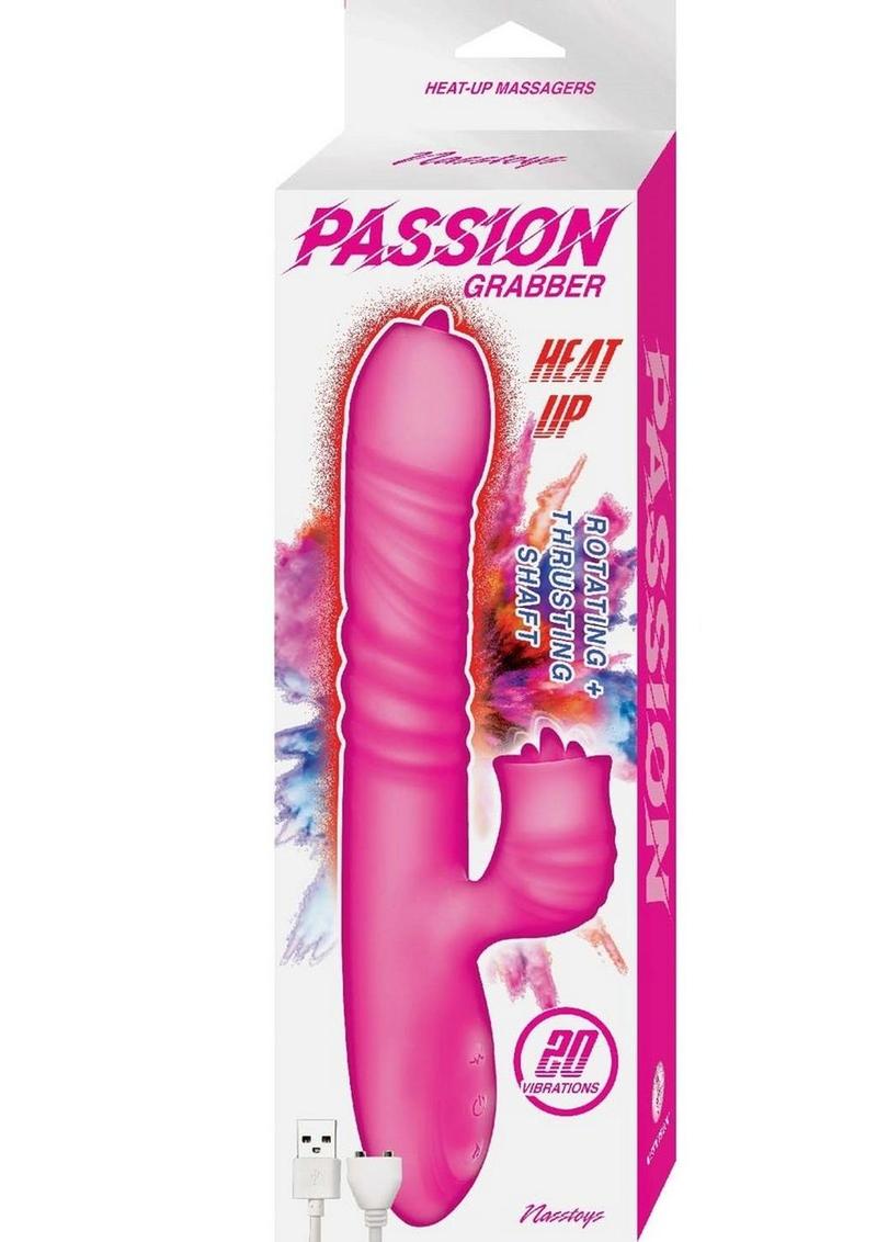 Passion Grabber Cozy Warm Silicone Bunny Exciter