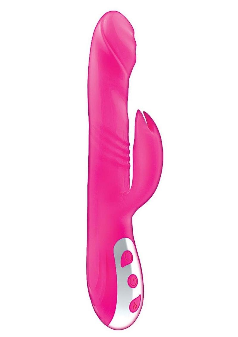 Passion Tickler Heat Up Silicone Rabbit Vibrator
