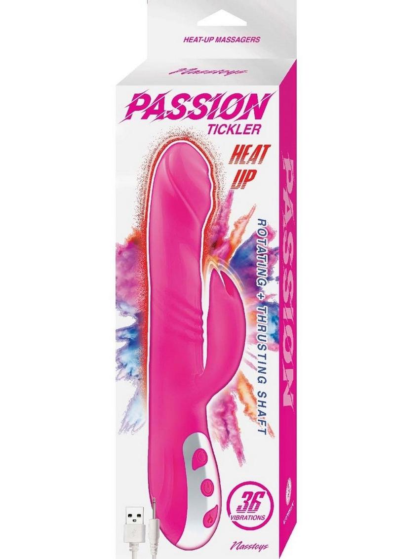 Passion Tickler Heat Up Silicone Rabbit Vibrator