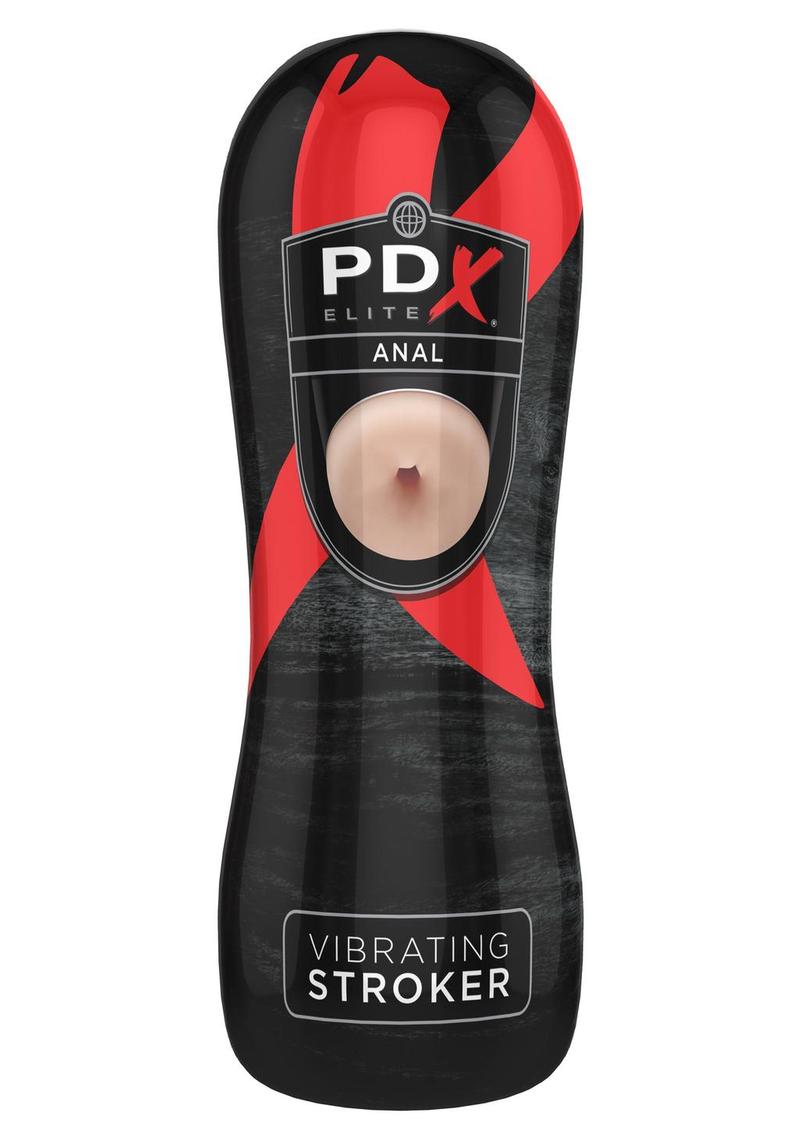 PDX Elite Vibrating Anal Masturbator with Bullet