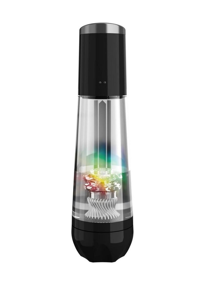 PDX Elite ViewTube Max View Rechargeable See-Thru Suction Stroker
