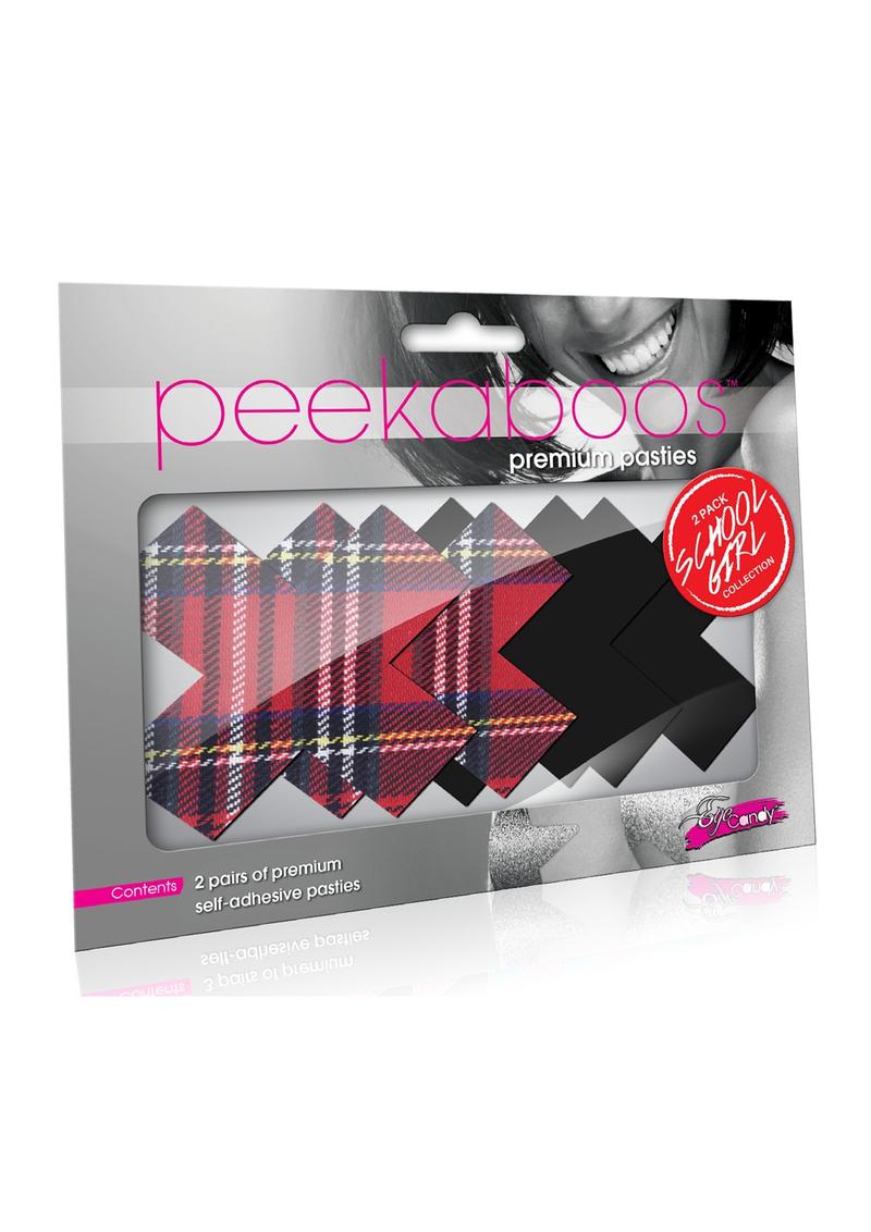 Peekaboos Premium Pasties  School girl Collection