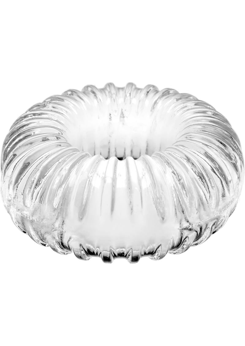 Perfect Fit Ribbed Ring Cock Ring Comfortable Fit