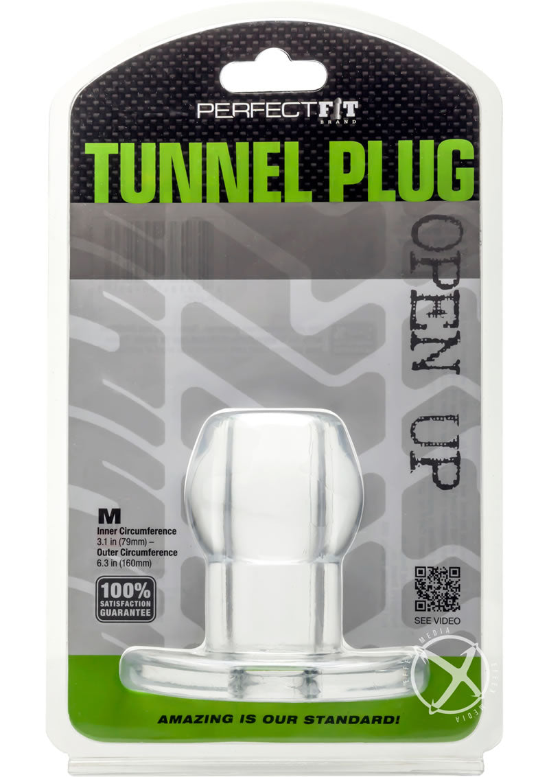 Perfect Fit Tunnel Plug Medium Clear