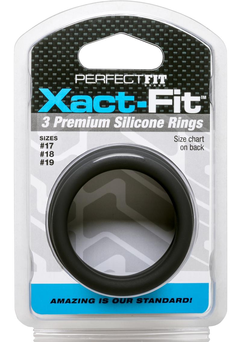 Perfect Fit Xact Fit Silicone Ring Kit Premium Rings