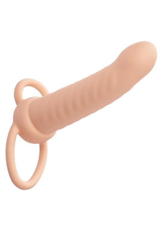 Performance Maxx Silicone Ribbed Dual Penetrator Extender