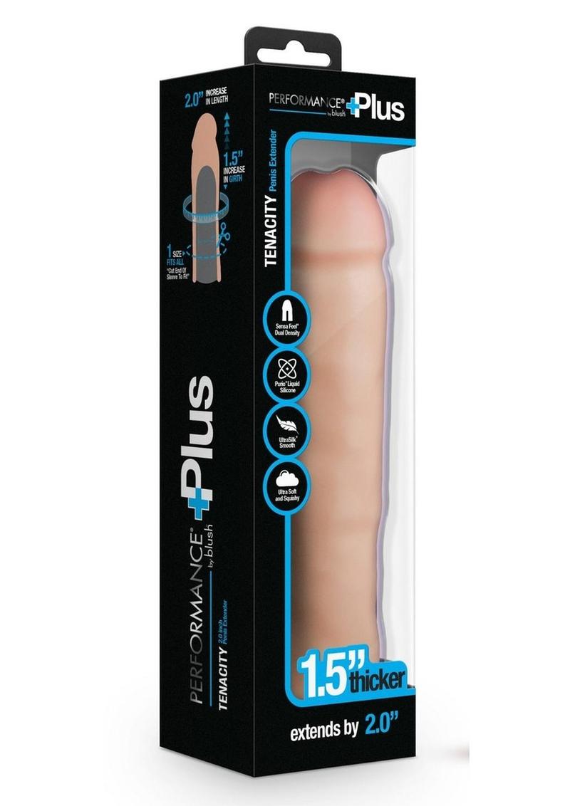 PERFORMANCE+ Tenacity Silicone Penis Extender