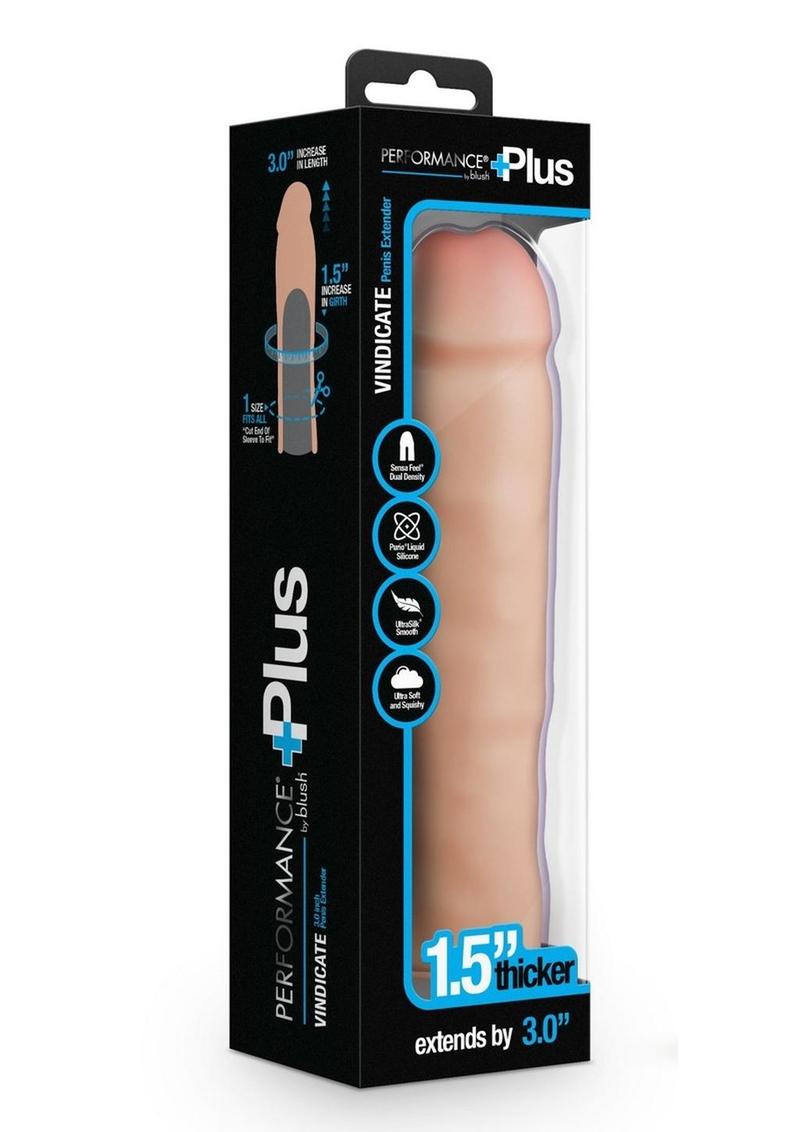 PERFORMANCE+ Tenacity Silicone Penis Extender