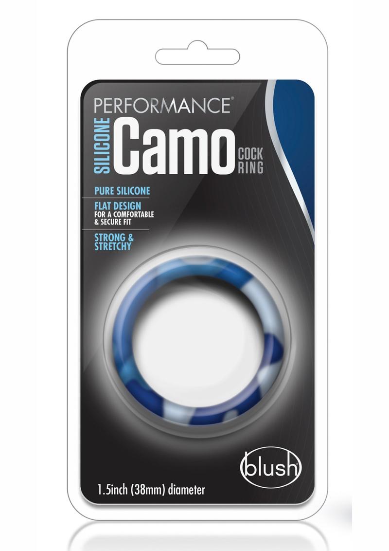 Performance Silicone Camo Blue Camouflage