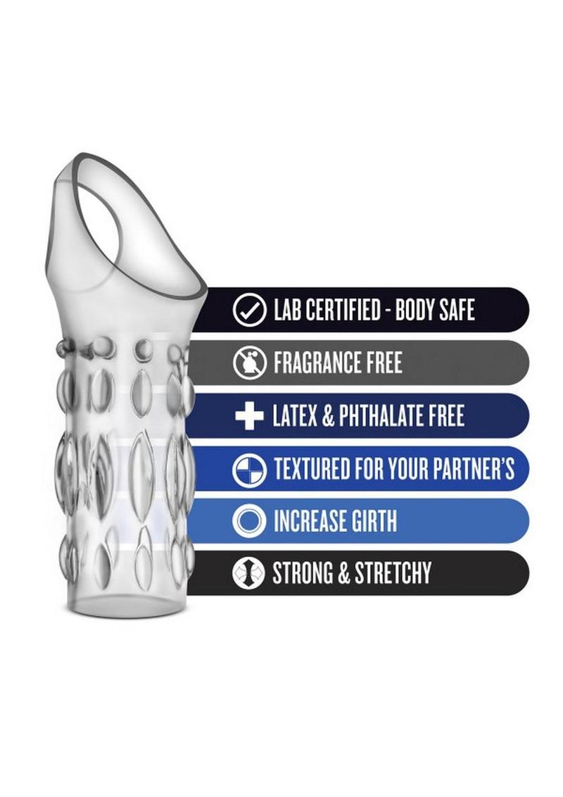 Performance Studded Sleeve Ring Clear Penis Sleeve