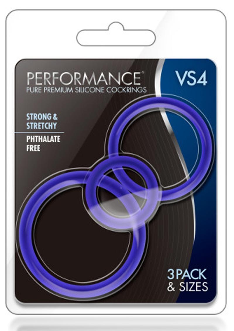 Performance VS4 Pure Silicone Cock Ring Set