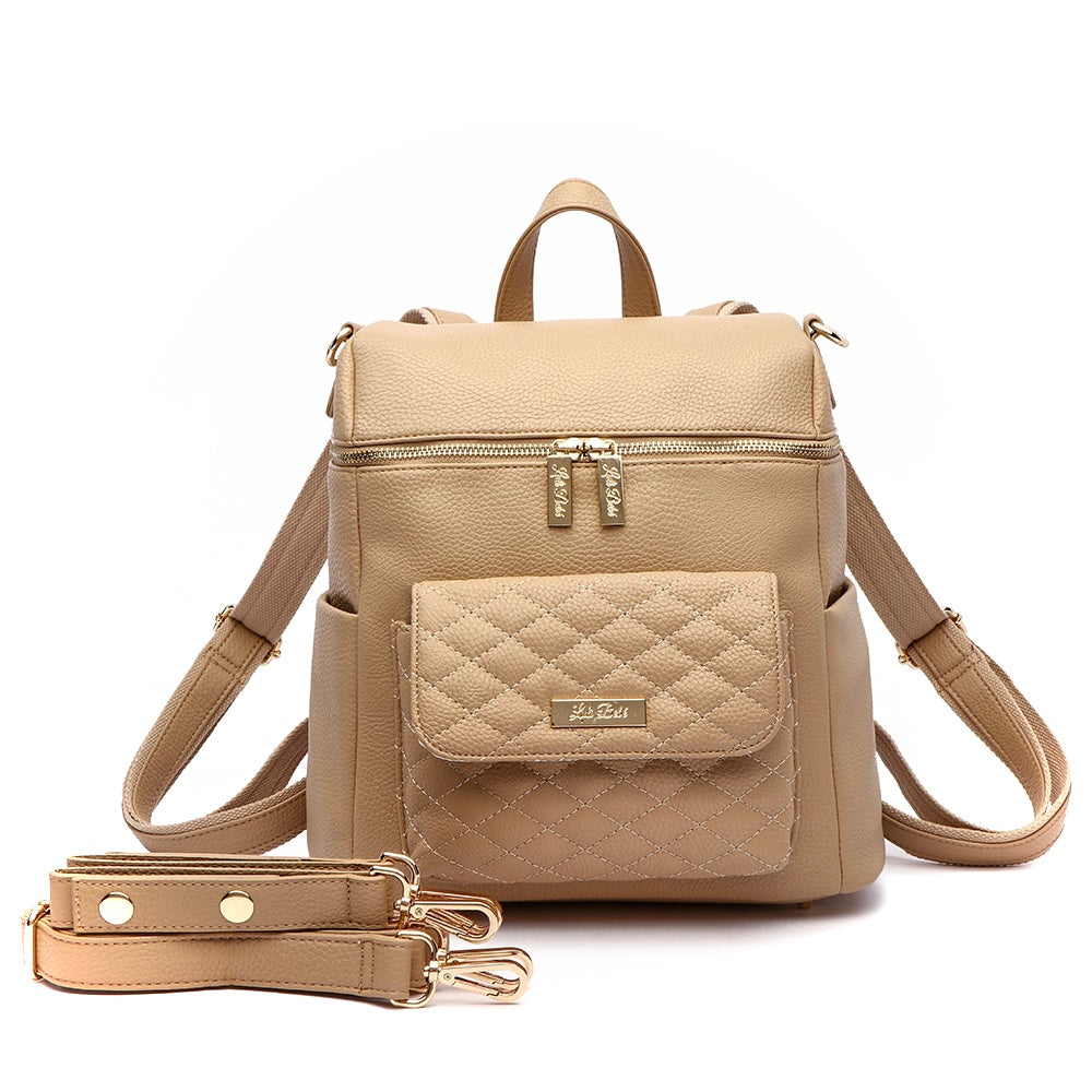 Petit Monaco Diaper Bag | Latte Brown