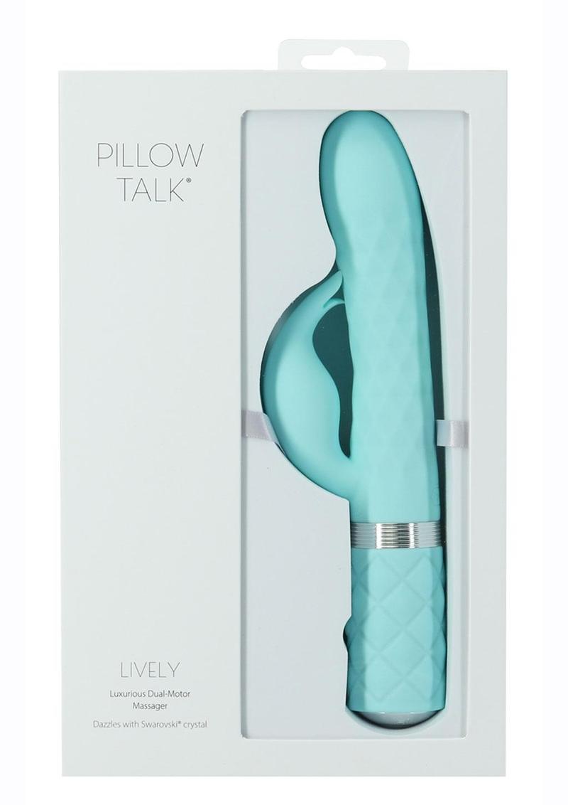 Pillow Talk Lively Luxurious Dual-Motor Rechargeable Silicone Massager