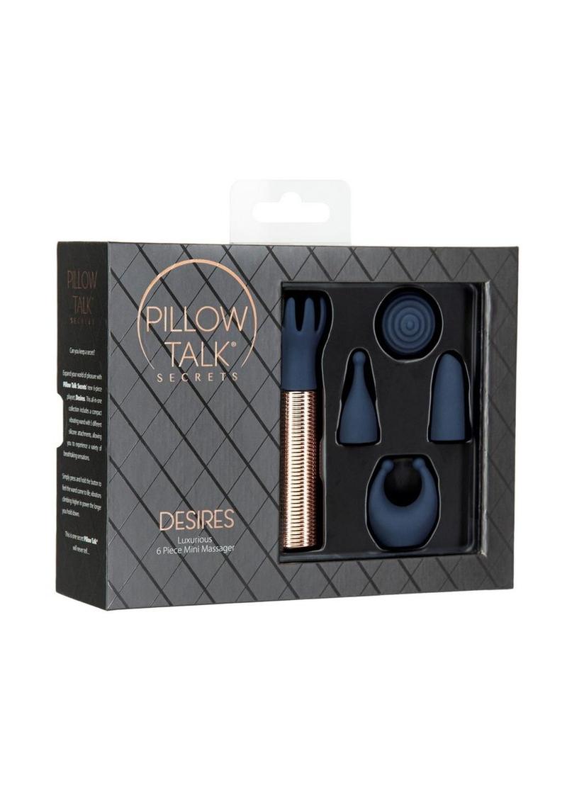 Pillow Talk Secrets Desires Mini Massager Set