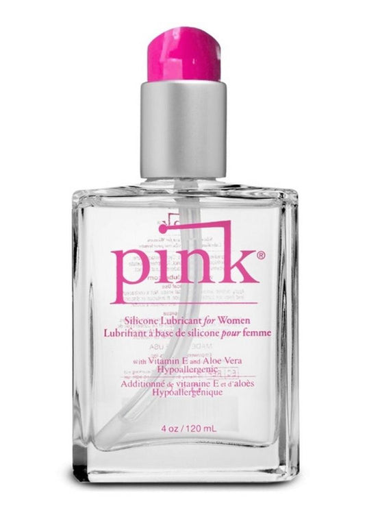 Pink Silicone Lubricant for Women