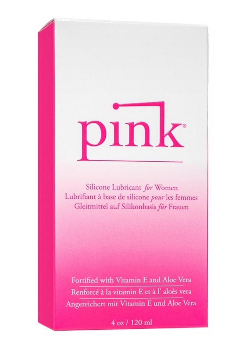 Pink Silicone Lubricant for Women
