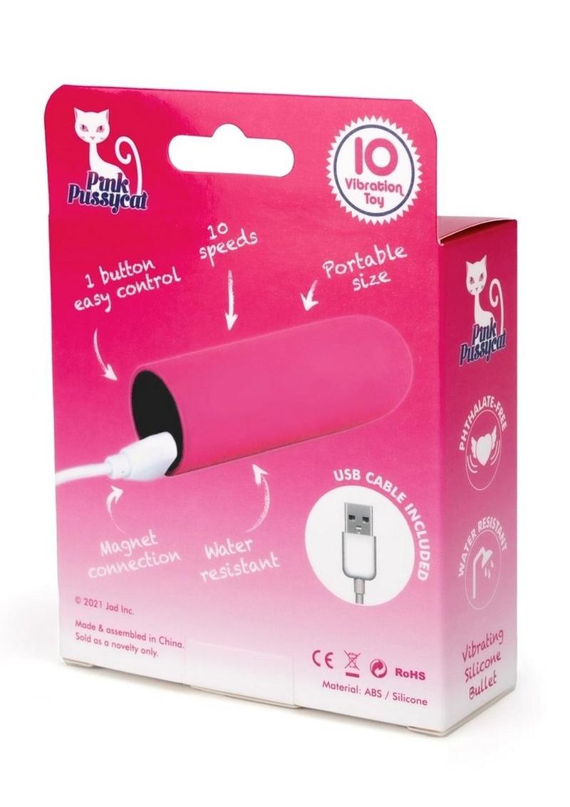 Pink Pussycat Vibrating Bullet – 10 Speeds