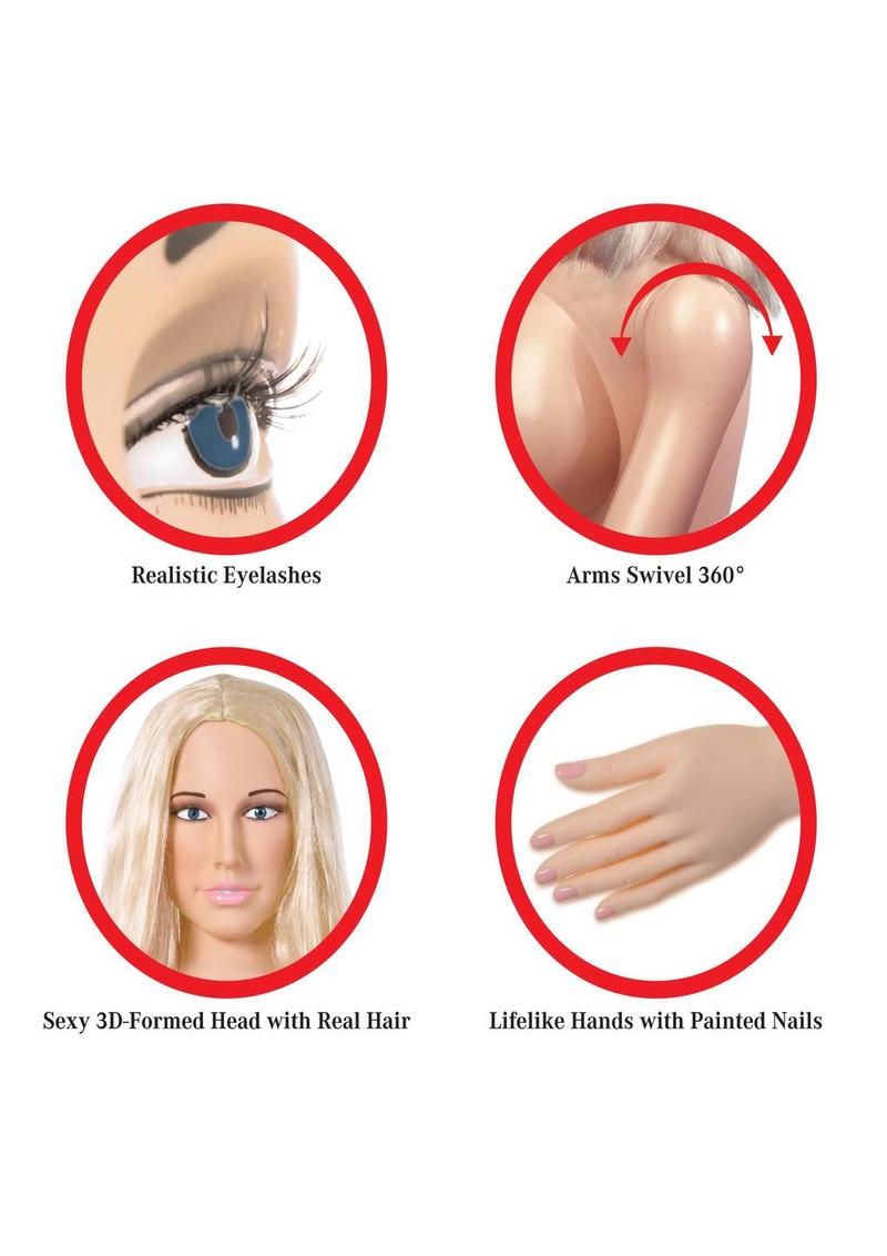 Pipedream Extreme Dollz Hannah Effective Harper