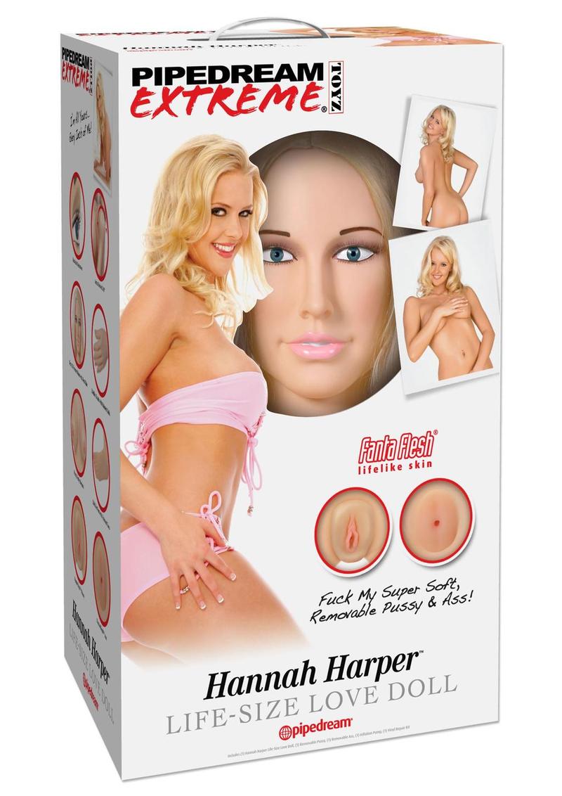 Pipedream Extreme Dollz Hannah Effective Harper