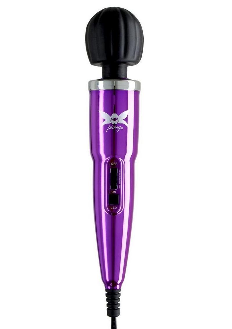 Pixey Silence Rechargeable Body Wand With Violet Edition