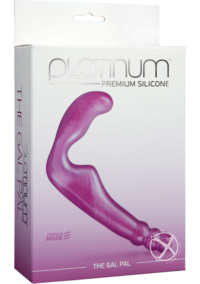 The Gal Pal Strapless Strap-On Premium Silicone G-Spot Dildo