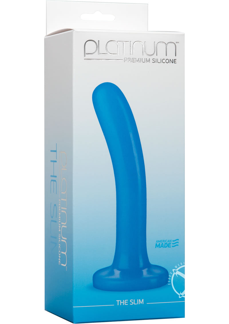 Platinum Premium Silicone The Slim Dildo American Made