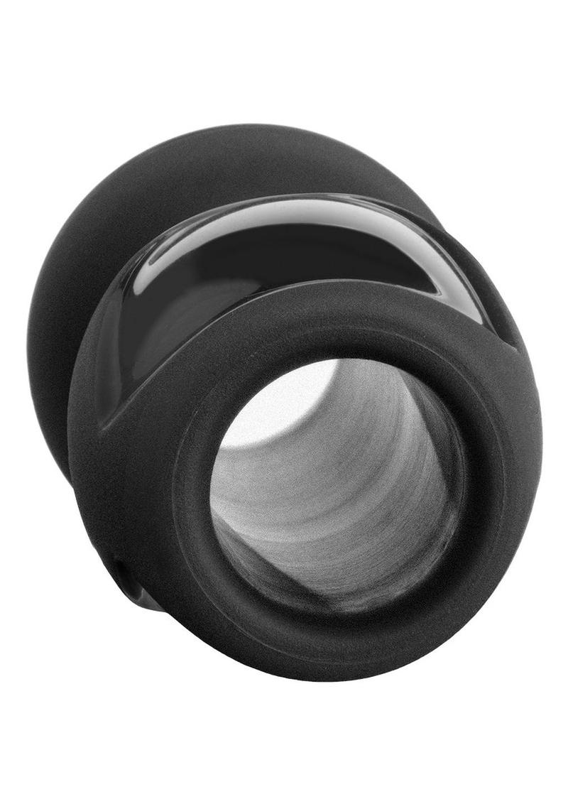 Platinum Premium Silicone The Stretch Medium Open Tunnel Anal Plug